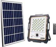 EUROLAMP ΠΡΟΒΟΛΕΑΣ LED 100W SMD ΗΛΙΑΚΟΣ ΜΕ ΚΑΜΕΡΑ DC5V 6500K IP65 ΜΑΥΡΟΣ PLUS