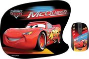 DISNEY ΣΕΤ MINI ΟΠΤΙΚΟ ΠΟΝΤΙΚΙ ΚΑΙ MOUSEPAD ΜΕ ΜΟΤΙΒΟ ''CARS'' 1000 DPI.