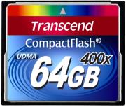 TRANSCEND TS64GCF400 64GB COMPACT FLASH CARD