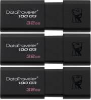 KINGSTON DT100G3/32GB-3P DATA TRAVELER 100 G3 32GB USB3.0 3-PACK