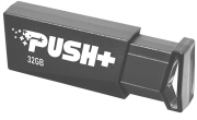 PATRIOT PSF32GPSHB32U PUSH+ 32GB USB 3.2 GEN 1 FLASH DRIVE
