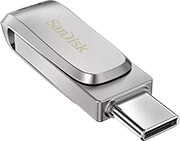 SANDISK SDDDC4-128G-G46 ULTRA DUAL DRIVE LUXE 128GB USB-C FLASH DRIVE