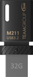 TEAM GROUP TM211332GB01 M211 32GB USB 3.2 TYPE-A/TYPE-C FLASH DRIVE