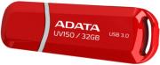 ADATA DASHDRIVE UV150 32GB USB 3.2 FLASH DRIVE RED