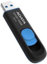 ADATA DASHDRIVE UV128 128GB USB 3.2 FLASH DRIVE BLACK/BLUE