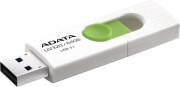 ADATA UV320 64GB USB 3.1 FLASH DRIVE WHITE/GREEN