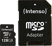 INTENSO microSD C10 up to 90mbps 128 GB