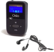 OSIO SRM-7880BG MP3 PLAYER 8GB WITH CLIP BLACK