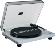 LENCO L-101SI WOODEN TURNTABLE WITH MMC CARTRIDGE AND PC ENCODING SILVER