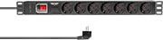 LOGILINK PDU7C01 7X SOCKETS WITH SURGE PROTECTION AND SWITCH