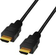 LOGILINK CH0077 HDMI CABLE HIGH SPEED WITH ETHERNET 8K/60HZ 1M BLACK