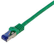LOGILINK C6A095S CAT.6A S/FTP ULTRAFLEX PATCH CABLE 10M GREEN