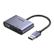 USB 3.0 TO HDMI+VGA UGREEN CM449 20518