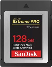 SANDISK EXTREME PRO 128GB CFEXPRESS CARD TYPE B SDCFE-128G-GN4NN