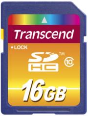 TRANSCEND 16GB SECURE DIGITAL CARD HIGH