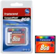 TRANSCEND TS8GCF133 8GB COMPACT FLASH 133X