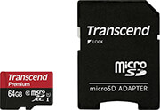 TRANSCEND TS64GUSDU1 64GB MICRO SDXC CLASS