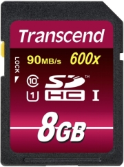 TRANSCEND TS8GSDHC10U1 8GB SDHC CLASS 10