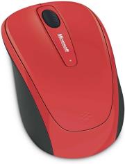MICROSOFT WIRELESS MOBILE MOUSE 3500 RED GLOSS