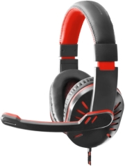 ESPERANZA EGH330R CROW HEADPHONES WITH MICROPHONE FOR PLAYERS RED