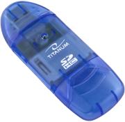 ESPERANZA TA101B TITANUM SDHC CARD READER USB 2.0 BLUE