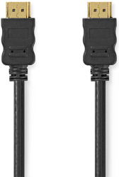 NEDIS CVGP34000BK15 HIGH SPEED HDMI CABLE WITH ETHERNET 1.5M
