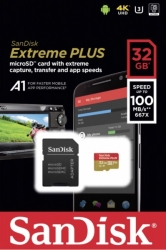 SANDISK SDSQXBG-032G-GN6MA EXTREME PLUS A1 32GB
