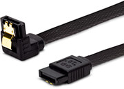 SAVIO GAK-08 SATA DATA III (6GB/S) ANGLED GOLDEN CATCH BRAID BLACK 50CM