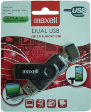 USB STICK MAXELL ML-USB-DUAL-32GB