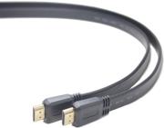 CABLEXPERT CC-HDMI4F-1M HDMI MALE-MALE FLAT CABLE 1M BLACK