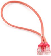 CABLEXPERT PP12-0.5M/R RED PATCH CORD CAT.5E MOLDED STRAIN RELIEF 50U PLUGS 0.5M