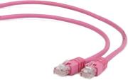 CABLEXPERT PP6-1M/RO PINK PATCH CORD CAT6 MOLDED STRAIN RELIEF 50U PLUGS 1M