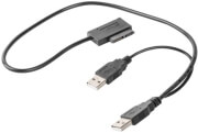 CABLEXPERT A-USATA-01 EXTERNAL USB TO SATA ADAPTER FOR SLIM SATA SSD/DVD