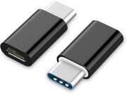 CABLEXPERT A-USB2-CMMF-01 USB 2.0 TYPE-C ADAPTER (CM/MICROUSB-F) BLACK