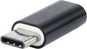 CABLEXPERT A-USB-CM8PF-01 USB TYPE-C ADAPTER (CM/8-PIN F) BLACK