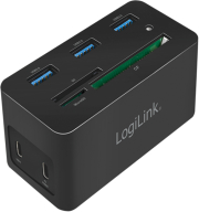 LOGILINK UA0370 USB-C MULTIPORT MINI DOCK, 10-IN-1 EXPANSION