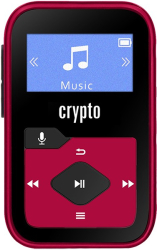 CRYPTO MP330 PLUS MP3 PLAYER 16GB RED