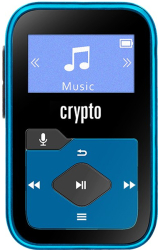 CRYPTO MP330 PLUS MP3 PLAYER 32GB BLUE