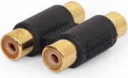 GEMBIRD DOUBLE RCA (F) TO RCA (F) COUPLER