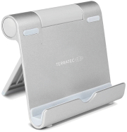 TERRATEC 219727 ITAB S SILVER ALUMINUM HOLDER FOR SMARTPHONES AND TABLETS