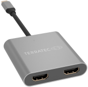 TERRATEC 306697 CONNECT C10 USB TYPE C-ADAPTER WITH 2X HDMI