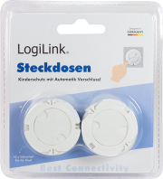 LOGILINK EC3002 CHILD PROTECTION SOCKET COVERS WITH AUTOMATIC CLOSURE