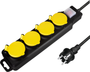 LOGILINK LPS254 POWER STRIP 4-WAY WITH SWITCH 4X CEE 7/3 OUTDOOR