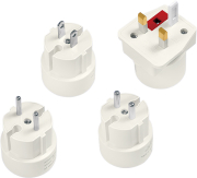 LOGILINK PA0186 SOCKET ADAPTER TRAVEL SET 4 DIFFERENT ADAPTERS