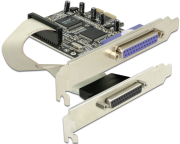 DELOCK 89125 PCI EXPRESS X1 CARD TO 2 X PARALLEL