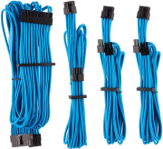 CORSAIR DIY CABLE PREMIUM INDIVIDUALLY SLEEVED DC CABLE STARTER KIT TYPE4 (GEN4) BLUE