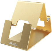 AKASA ARIES PICO ALUMINUM PHONE & TABLET STAND GOLD