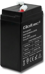 QOLTEC 53032 AGM BATTERY 6V 4.5AH MAX. 67.5A