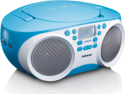 LENCO SCD-200BU PORTABLE RADIO CD/MP3 PLAYER WITH USB BLUE