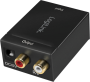 LOGILINK CA0100 COAXIAL AND TOSLINK TO ANALOG L/R AUDIO CONVERTER